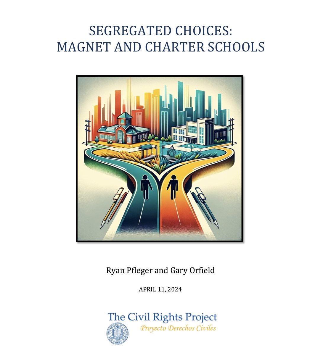 New UCLA Civil Rights Project research reveals U.S. charter schools exhibit higher racial segregation compared to magnet schools in same districts. To see the full report click on this link: tinyurl.com/muzf8n8y