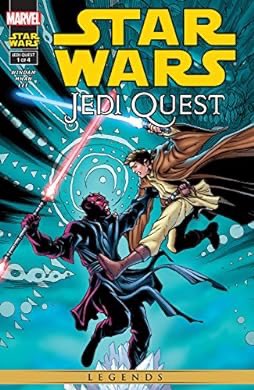 _bnzn_'s tweet photo. おすすめの本の紹介:『Star Wars: Jedi Quest (2001) #1 (of 4) (English Edition)』
未邦訳0巻のコミック版はこちらです。レジェンズにおけるアナキンのクリスタルを手に入れるための試練なんかはコレでも分かる。オビワンがクワ師匠の幻を見て泣くところは無いよ… https://t.co/wfWWGFMsGK https://t.co/OyrT5IdcJ6