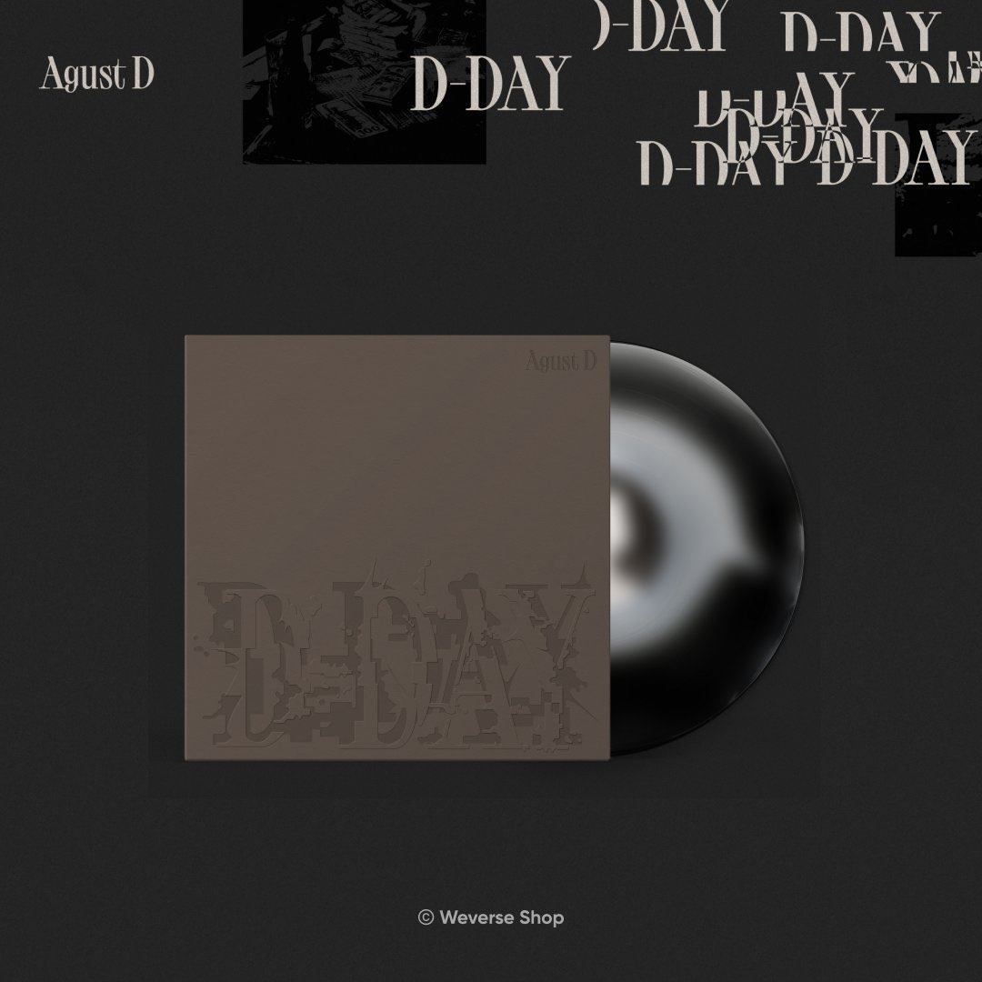 D-DAY Vinyl sudah tersedia di Weverse Shop! 🗓️ 12 April 2024 💸 Rp 608.000 🔗 weverseshop.io/en/shop/US/art… Rilis 31 Mei 2024 #SUGA #AgustD #D_DAY