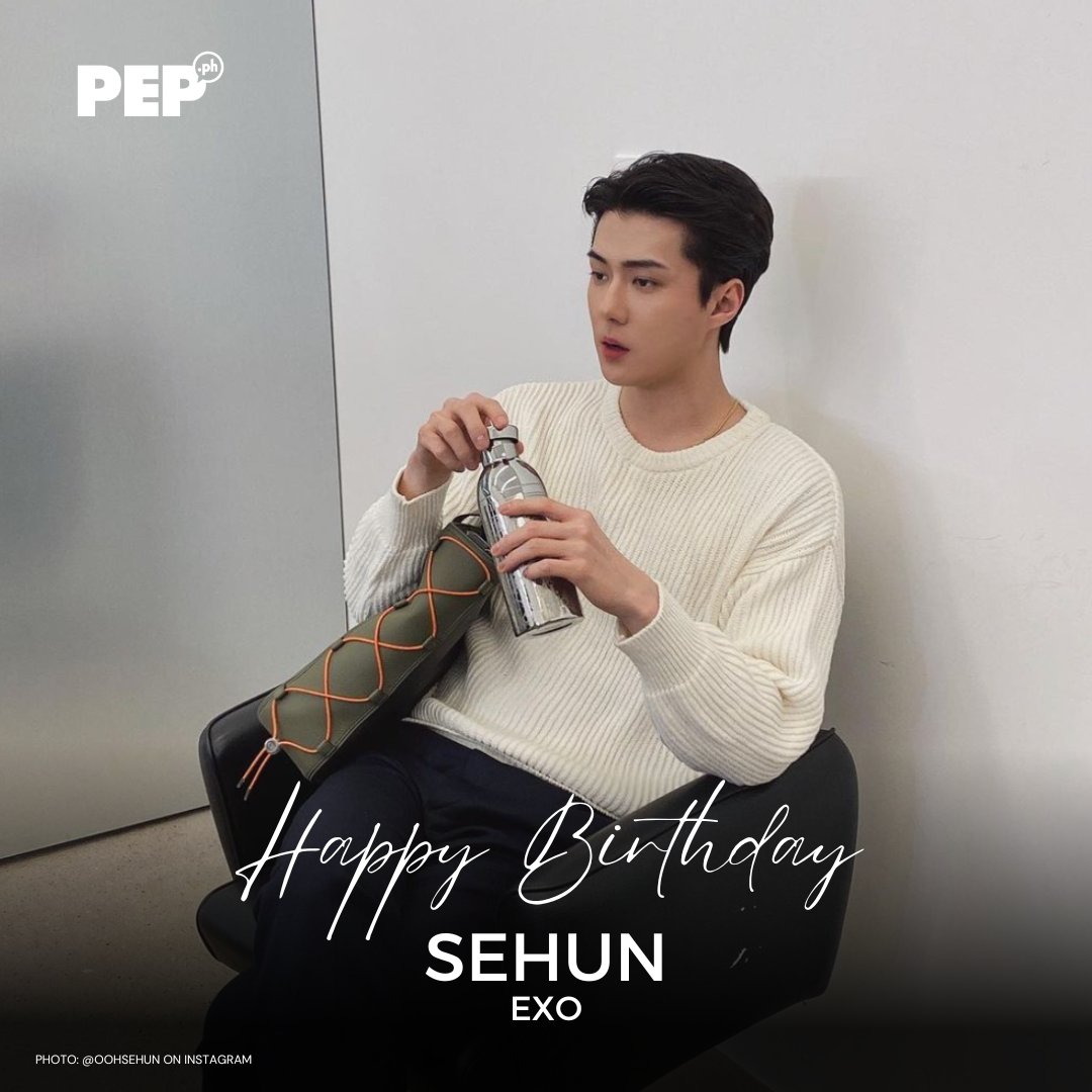 Happy birthday, Sehun!

For more celebrity news and updates, visit pep.ph!

#OurSehunShineDay
#세훈이의_31번째_봄바람