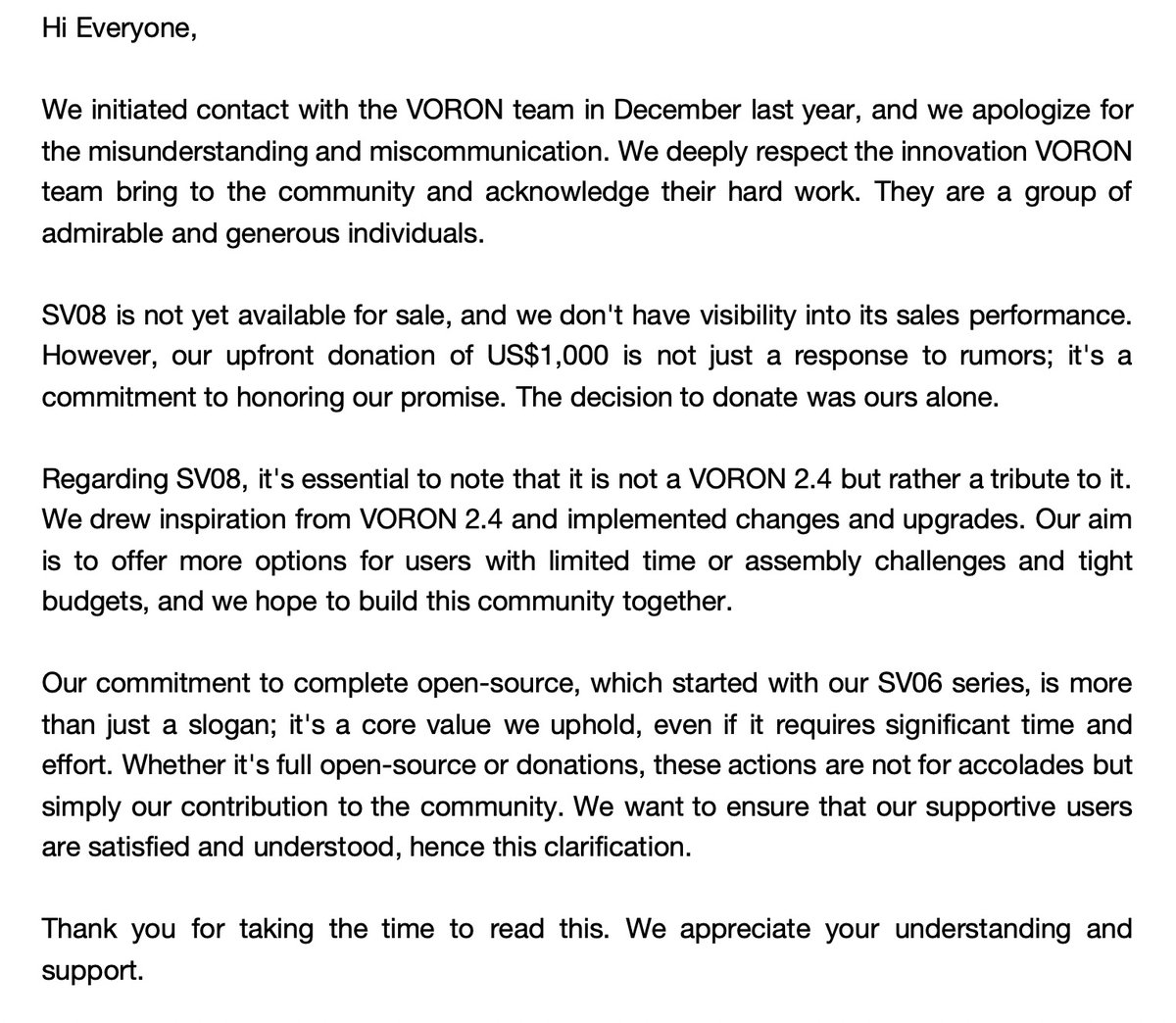 Sovol3d's tweet image. 