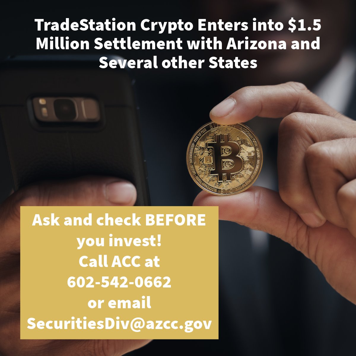 Arizona Corporation Commission on X: “ACC part of multi-state $1.5