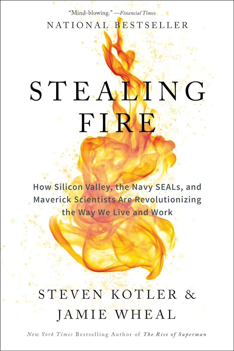 17) Stealing Fire by Steven Kotler and Jamie Wheal

“It’s an excellent book on the power of meditati...