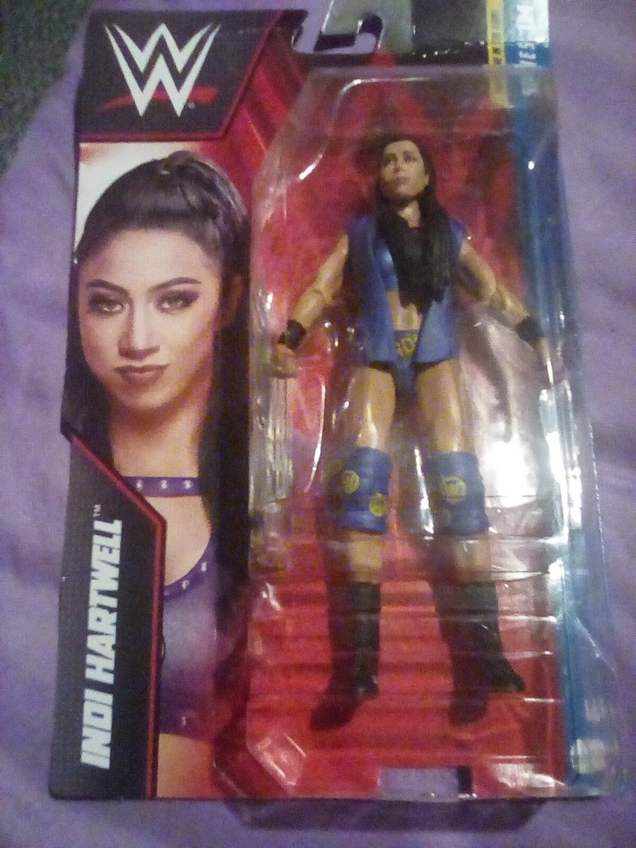 Newest figure to the collection is @indi_hartwell. I've been wanting this since the day it was announced, so to say I'm thrilled is an understatement. Massive shout out to @RingsideC for getting it here so quickly.