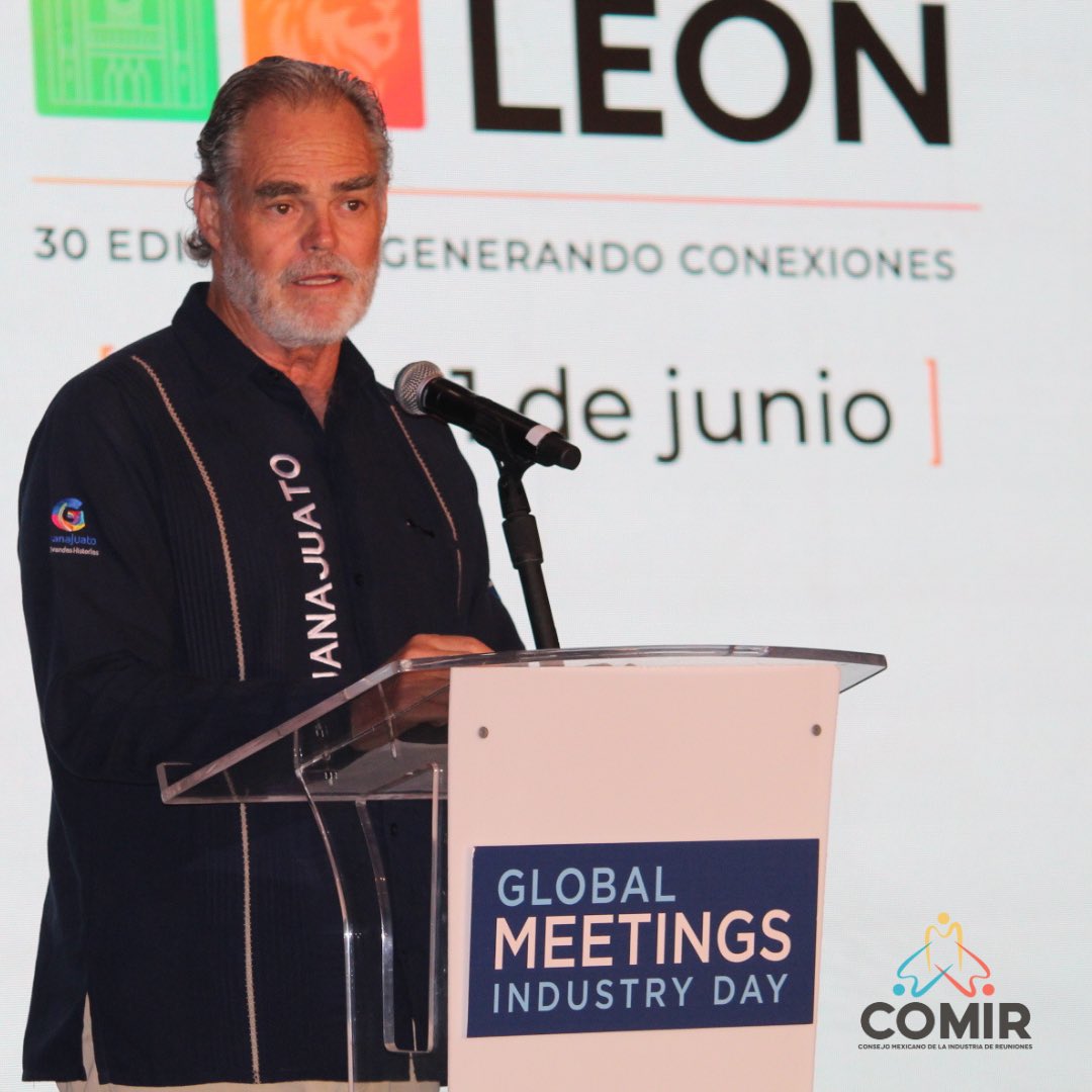 COMIR_'s tweet photo. Y por supuesto, aprovechamos este escenario para promocionar el próximo Congreso Nacional de la Industria de Reuniones (CNIR), a realizarse del 19 al 21 de junio en 📍León, Guanajuato.

¡Gracias a todas y todos los que nos acompañaron en esta gran celebración del #GMID2024 🙌! https://t.co/s3BBRbTkMd