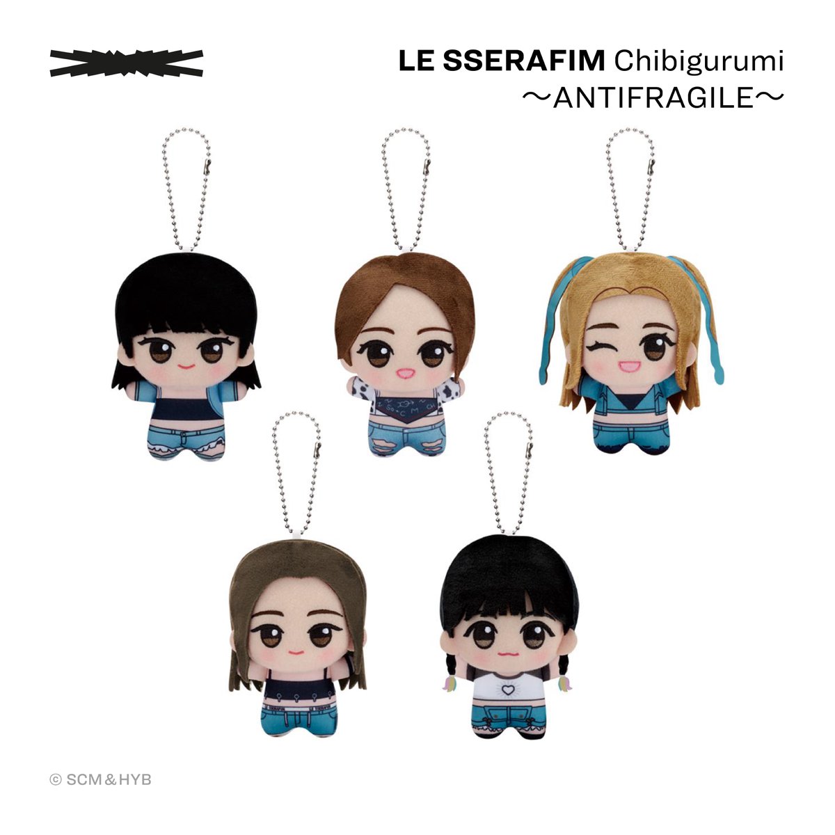 【新品】LE SSERAFIM着用同型｜TOGA ARCHIVES ループタイ March 2024] Newly Launched Licensed Products! LE SSERAFIM