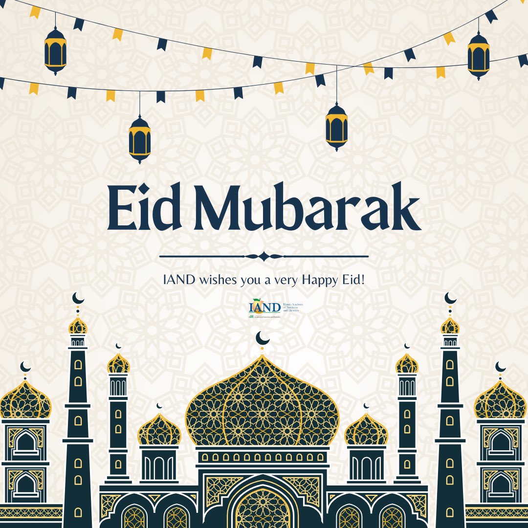 To everyone who celebrates - we hope that you enjoy the holiday spent with those close to you! 🌙💙

#happyeid #nutrition #eatrightpro #dietetics #registereddietitian #illinois #IAND