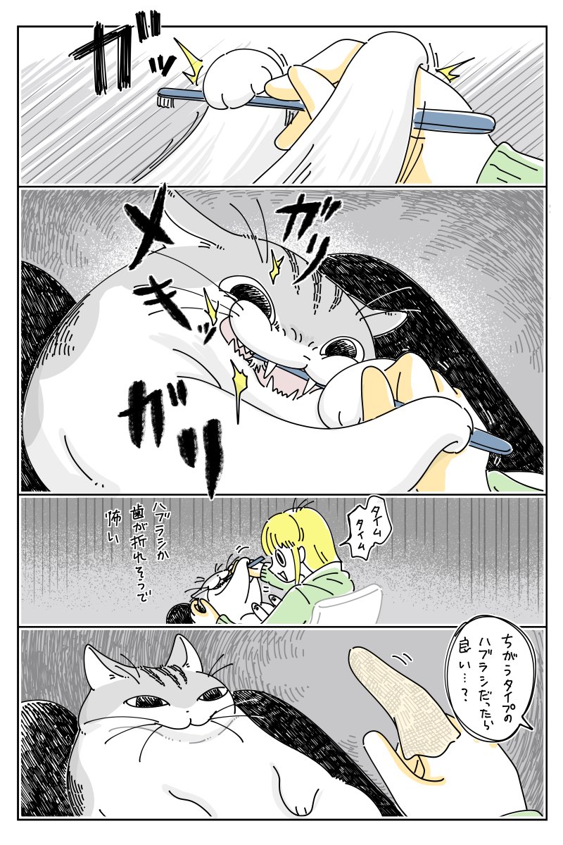 ハミガキさせてほしい
https://t.co/wrsOMr9fDr 