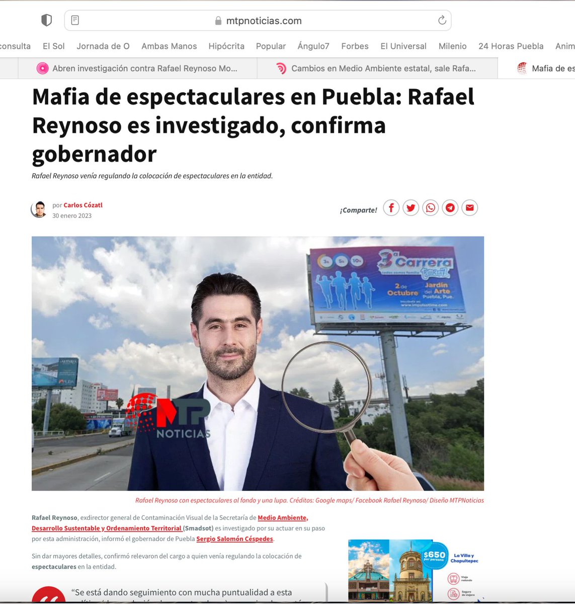 NoticiasPue02's tweet photo. ¿Quién es @Rafa_ReynosoM candidato de @MovCiudadanoPue para edil de #Ocoyucan? Priista en 2016. Después Barbosa lo hizo funcionario en la Secretaría del Medio Ambiente y ahí le pidió moches ($) a los #empresarios y lo corrieron en enero de 2023. Es #FosfoFosfo en 2024 #LordMoches https://t.co/g0etLN9YPF