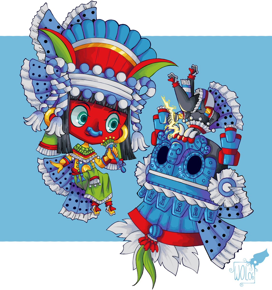 Su amor entregado bajo lágrimas, sus besos y su cariño en forma de vida
#Tlaloc #Chalchiuhtlicue