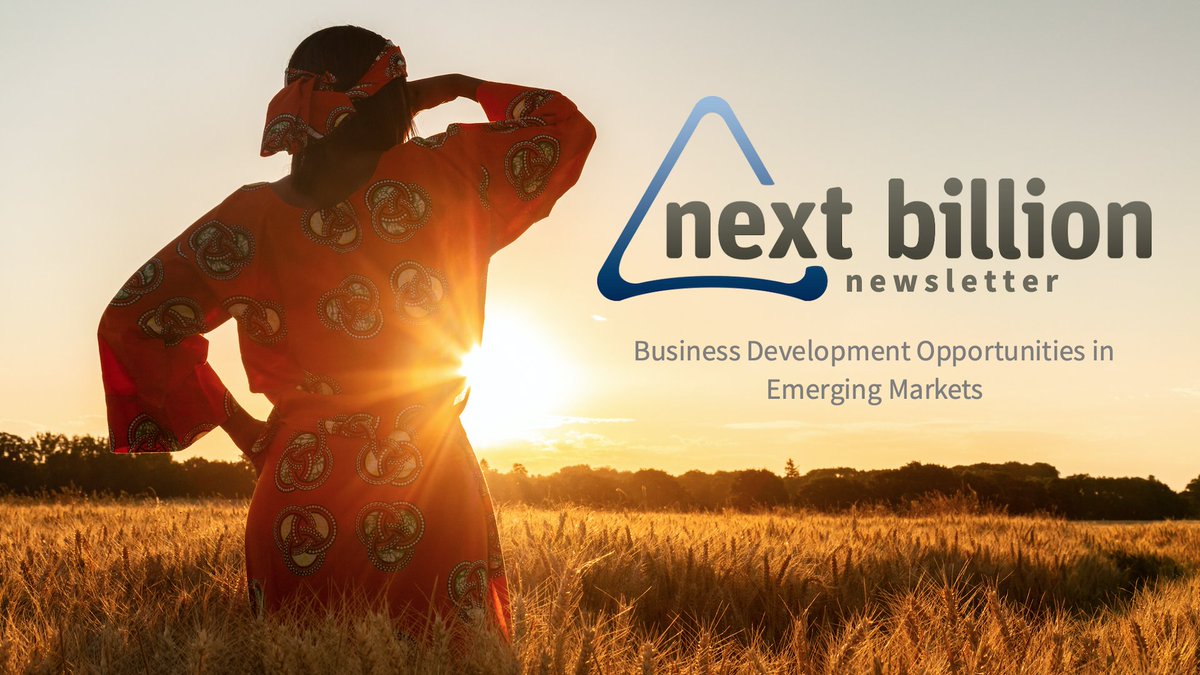 Some great #BusinessDevelopment opportunities in our latest '#BizDev in #EmergingMarkets' newsletter, plus our most recent original articles: Subscribe: lnkd.in/dGPrx6A3 @giz_gmbh @AFD_France @GoGettazAfrica @TheModernKnight @ConvergencesORG #EmergingMarkets #business