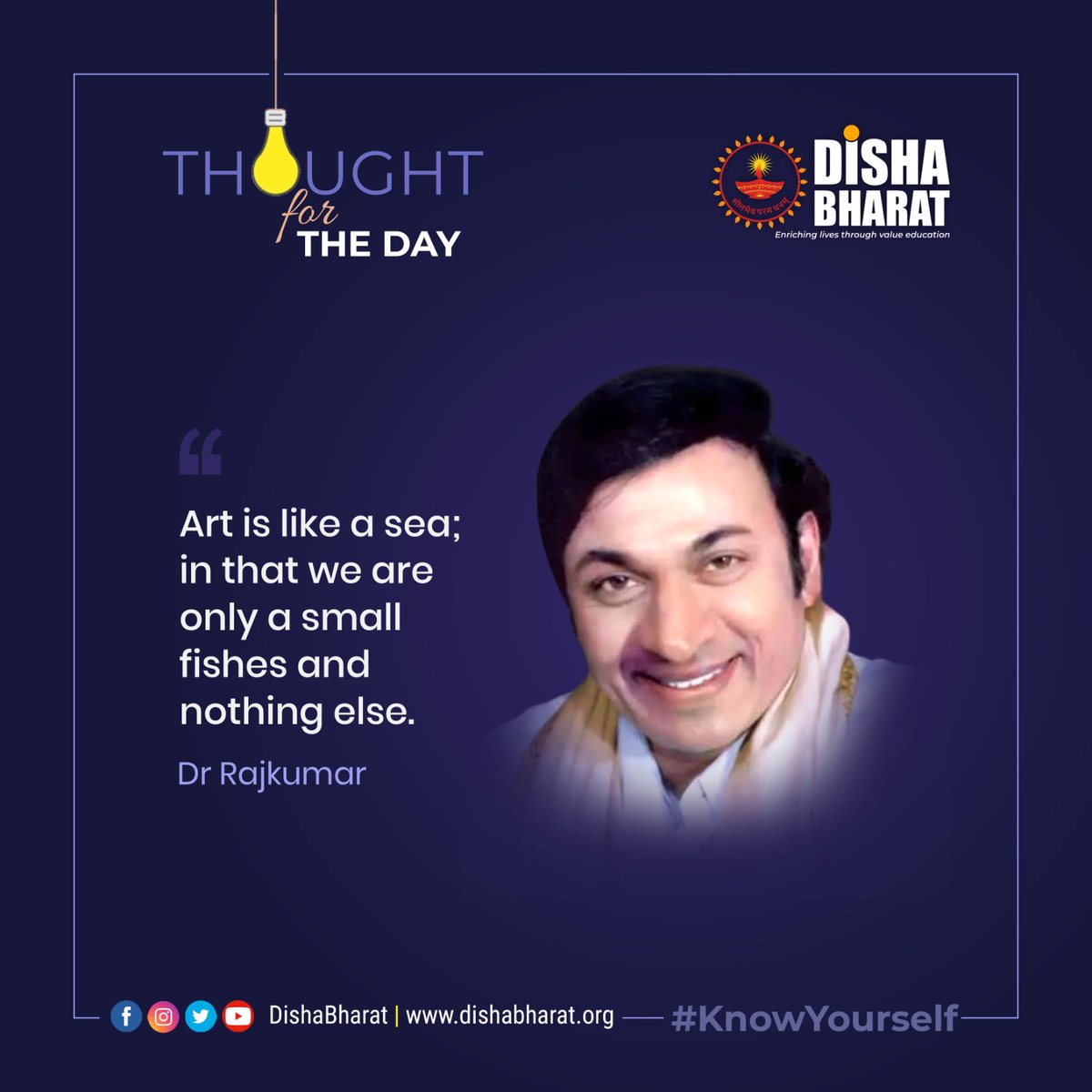 Remembering Dr Rajkumar on his PunyaTithi.