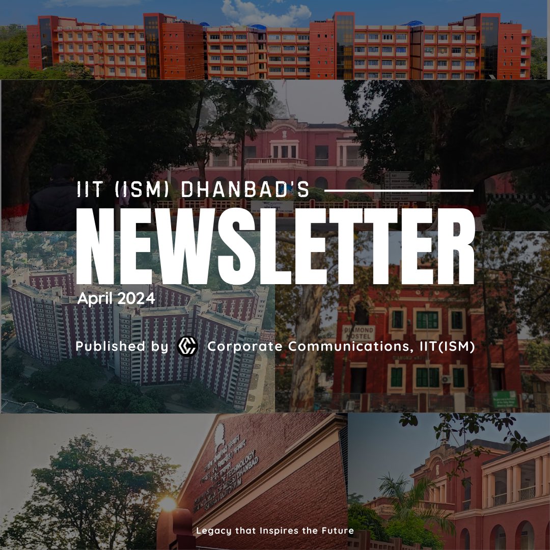 We're thrilled to announce the release of our latest newsletter, packed with updates, achievements, and insights from our vibrant campus! Discover the latest research breakthroughs, campus events, student achievements and much more. Link: drive.google.com/file/d/12V5xIe…