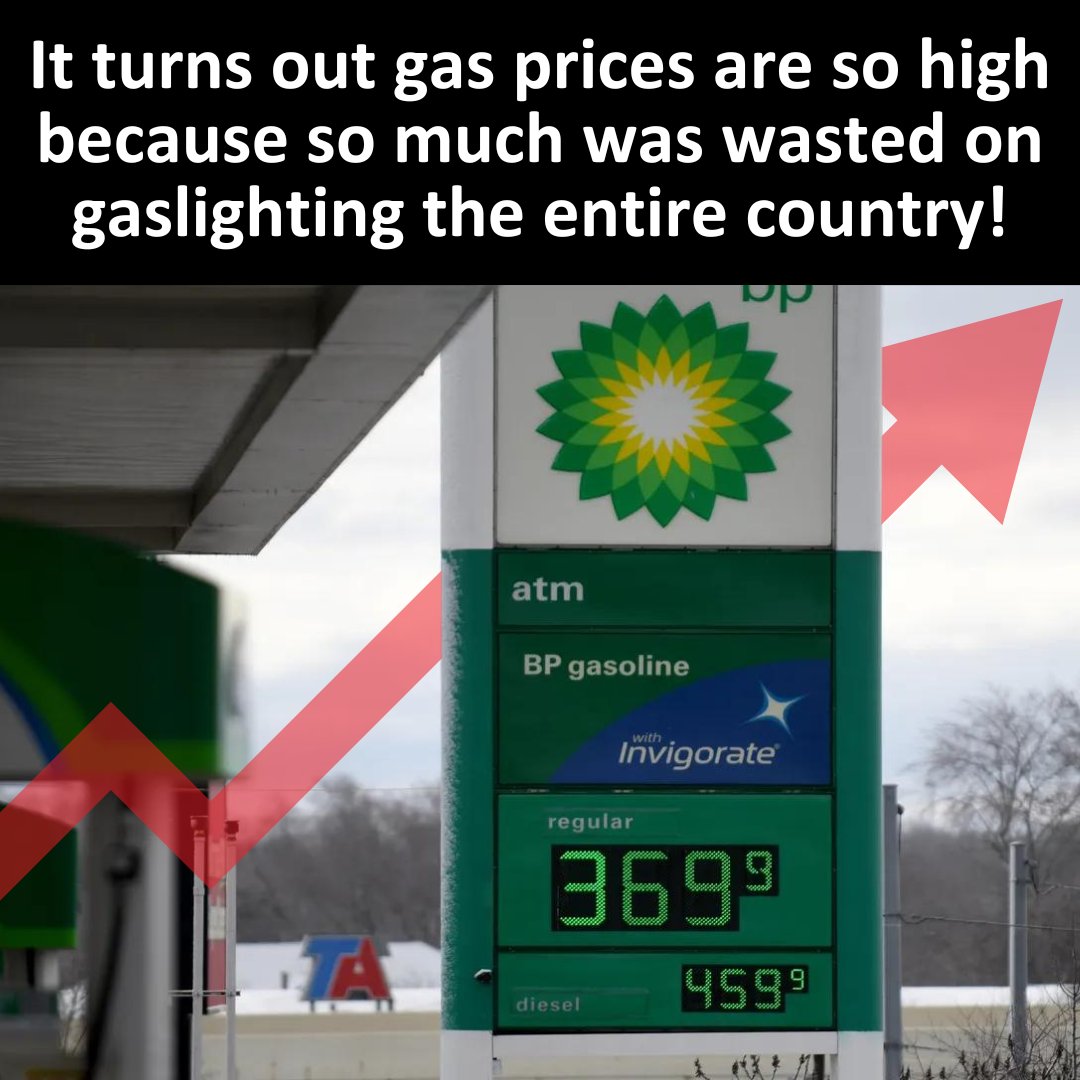 I miss the Trump Administration's transparency and gas prices!