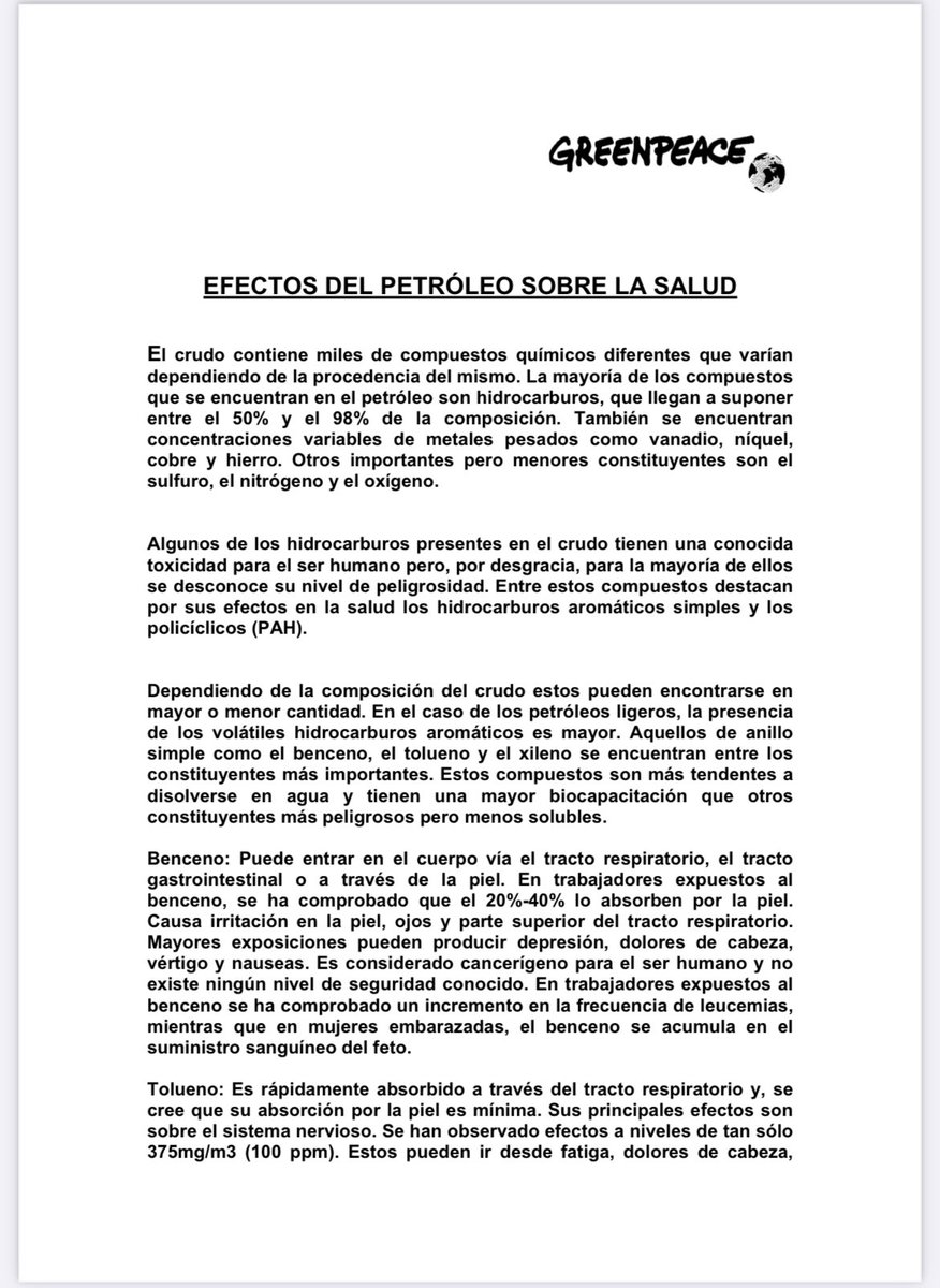 Funesta's tweet image. Bueno, menciona los riesgos de mezclar cloro con hidrocarburos, sin embargo ya por si mismos, dependiendo de cual estamos hablando, trae serios riesgos a la salud.

Los habitantes de la Benito Juárez, deberían considerar demandar a la CDMX, ya que posiblemente enfrenten esto: