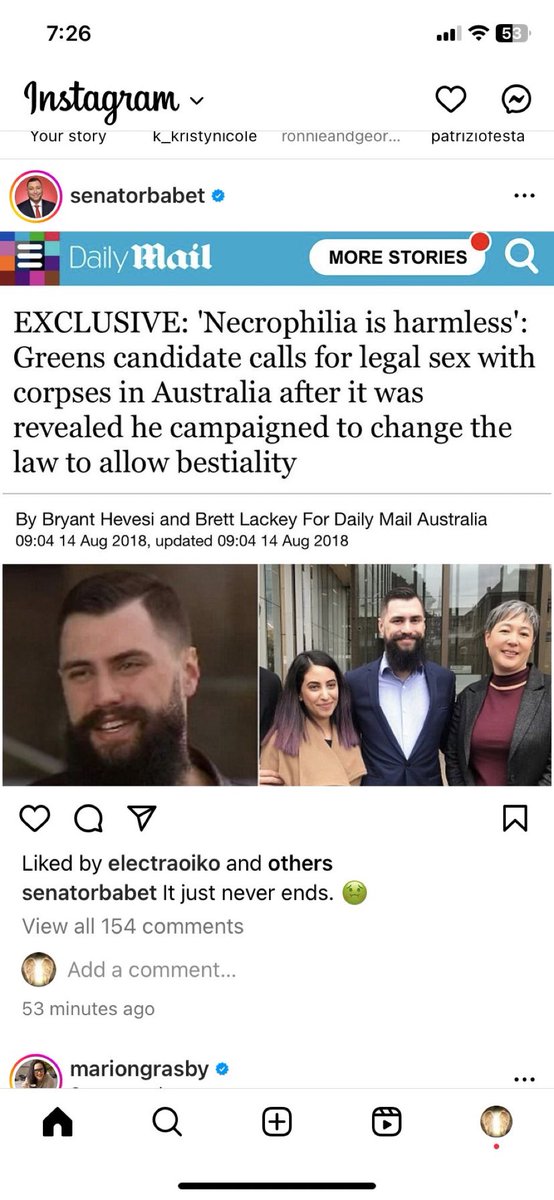 The Greens in Australia always focussing on the important stuff…