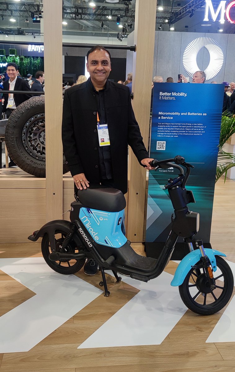 'We built a profitable model without subsidy on battery or scooter': Amit Gupta, co-founder & CEO of Yulu, India's largest shared EV mobility tech company rb.gy/9bnsm9