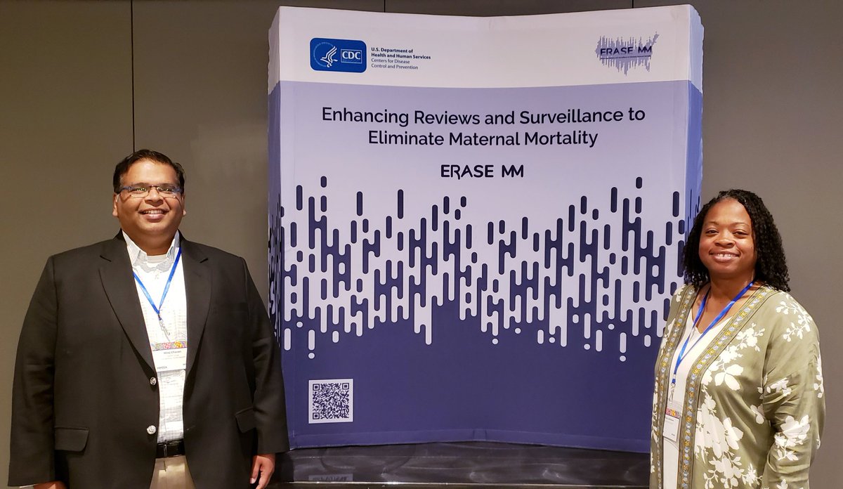 NirajChavanMD's tweet photo. Truly honored to work with this terrific group and lead our #MO #PerinatalAssociatedMortalityReview (#PAMR) Board with the one and only @drtracijohnson!.. @HealthyLivingMo was well represented at the recent @CDC_DRH #ERASE #MaternalMortality conference
#MaternalHealthMatters https://t.co/CM9cNzlbuH