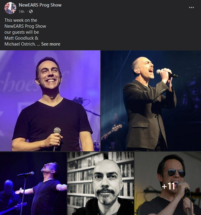 WOW!  Thank you over to our good friend Alan and the gang at the NewEARS Prog Show for spotlighting (and interviewing) Matt Goodluck and <a href="/ProgScape/">ProgScape</a> (our co-founder) this week on their show!  Check out the broadcast THIS WEEKEND over on deliciousagony.com!