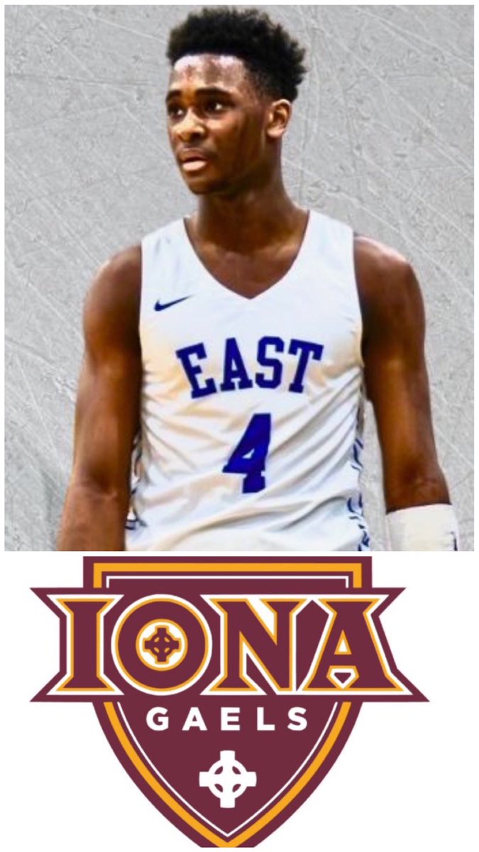 Just As I was falling asleep ..😴 Karson Thomas (Lincoln Way East, 26) receives his 2nd D1 offer within 48 hours. Now I’m up and wondering if these colleges are gonna let me sleep until the weekend about him 🤷🏽‍♂️ Iona Blessings… 🖤👊🏾🏀 @KarsonThomas14