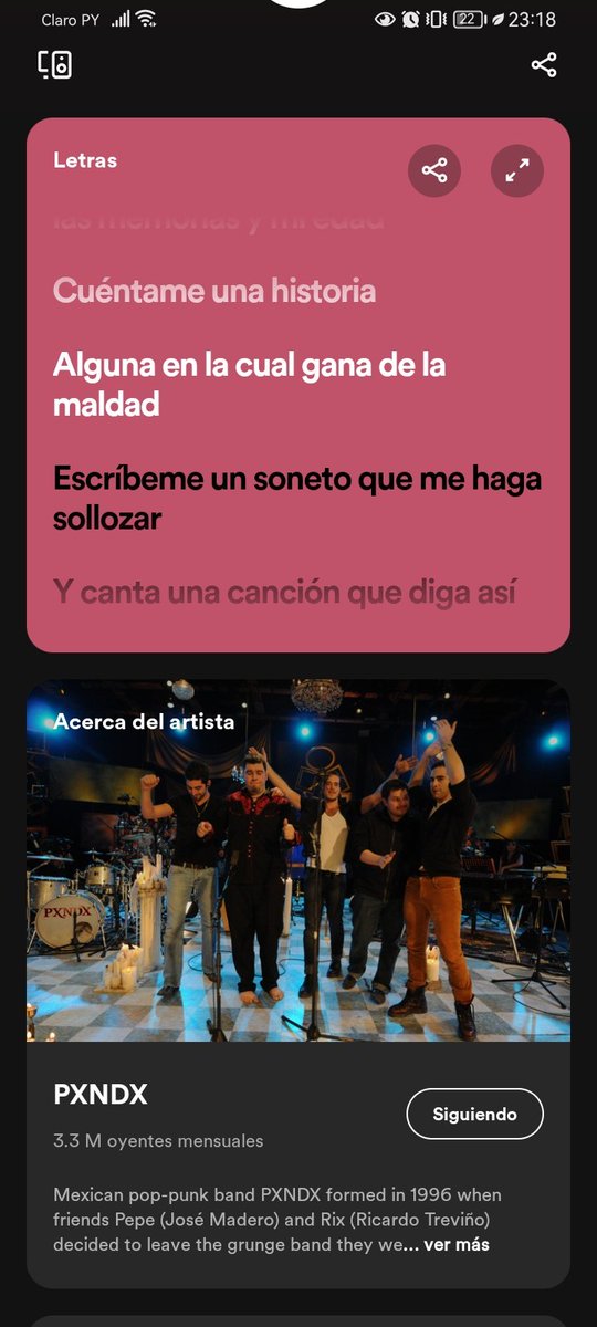 #PXNDX ya que estamos... 🐼🔥🤘🏼🖤 dime una mentira, alguna que en el fondo sea verdad... <a href="/pxndxmusic/">Pxndx</a>