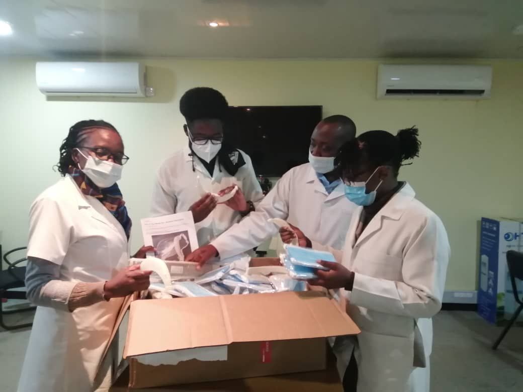 During the #COVID19 #pandemic, our team worked hard to distribute donations of life-saving #PPE to healthcare professionals around the world, including our incredible colleagues from #Zambia! Learn more about our #COVID efforts at: buff.ly/3cYynlv