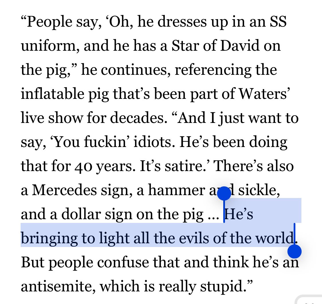 Going out on a limb here, but I’m pretty sure that if you include a Star of David in your collection of symbols of the “evils of the world,” you’re an antisemite.