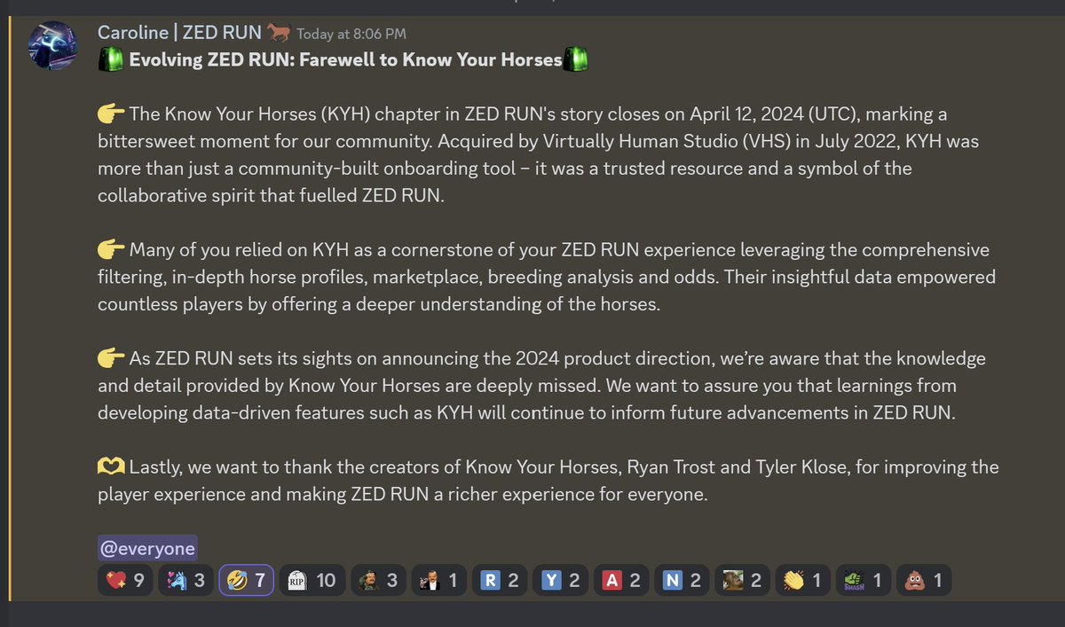 Big shocker
zed announces 5 years after KYH is gone that it is gone and at the same time fails to mention the free sites that run stats for ZED
#whycreatorsghost