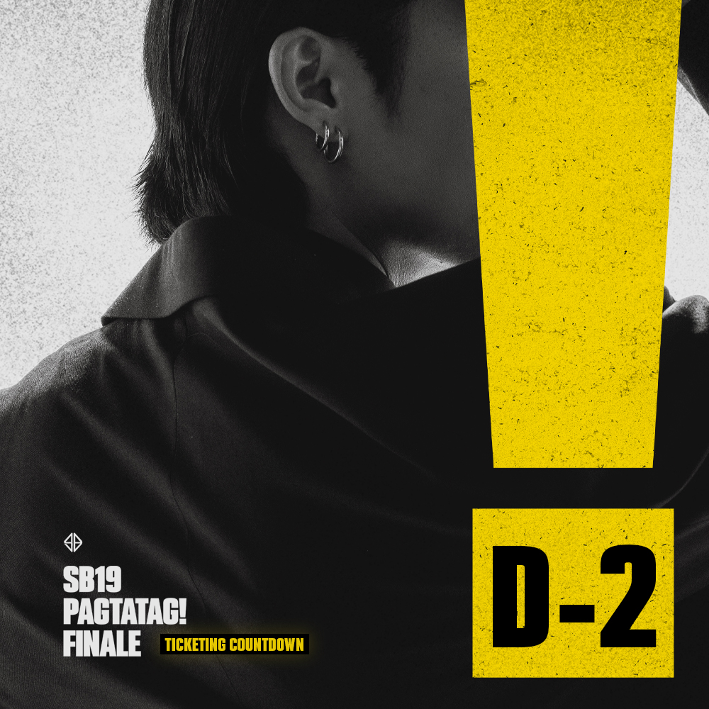 ⚠️ [D-2] PAGTATAG! FINALE TICKETING

May 18-19, 2024 | 7PM
Araneta Coliseum

📢 Tickets available starting April 14, (SUN), 12PM PHT via TicketNet Outlets Nationwide or through ticketnet.com.ph

#SB19 #PAGTATAG #SB19PAGTATAG #PAGTATAGWorldTour #PAGTATAGFINALE