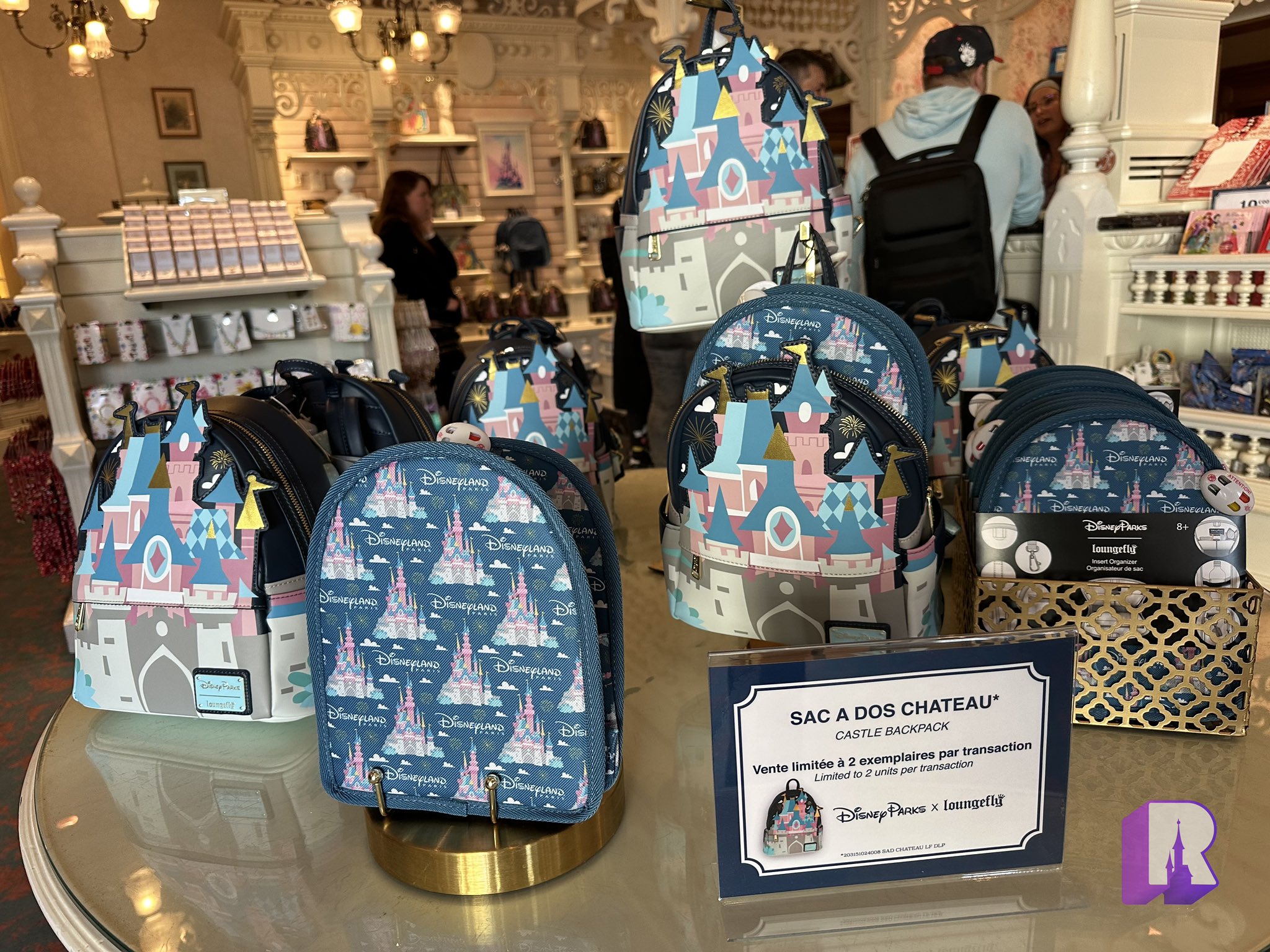 Disneyland castle loungefly online
