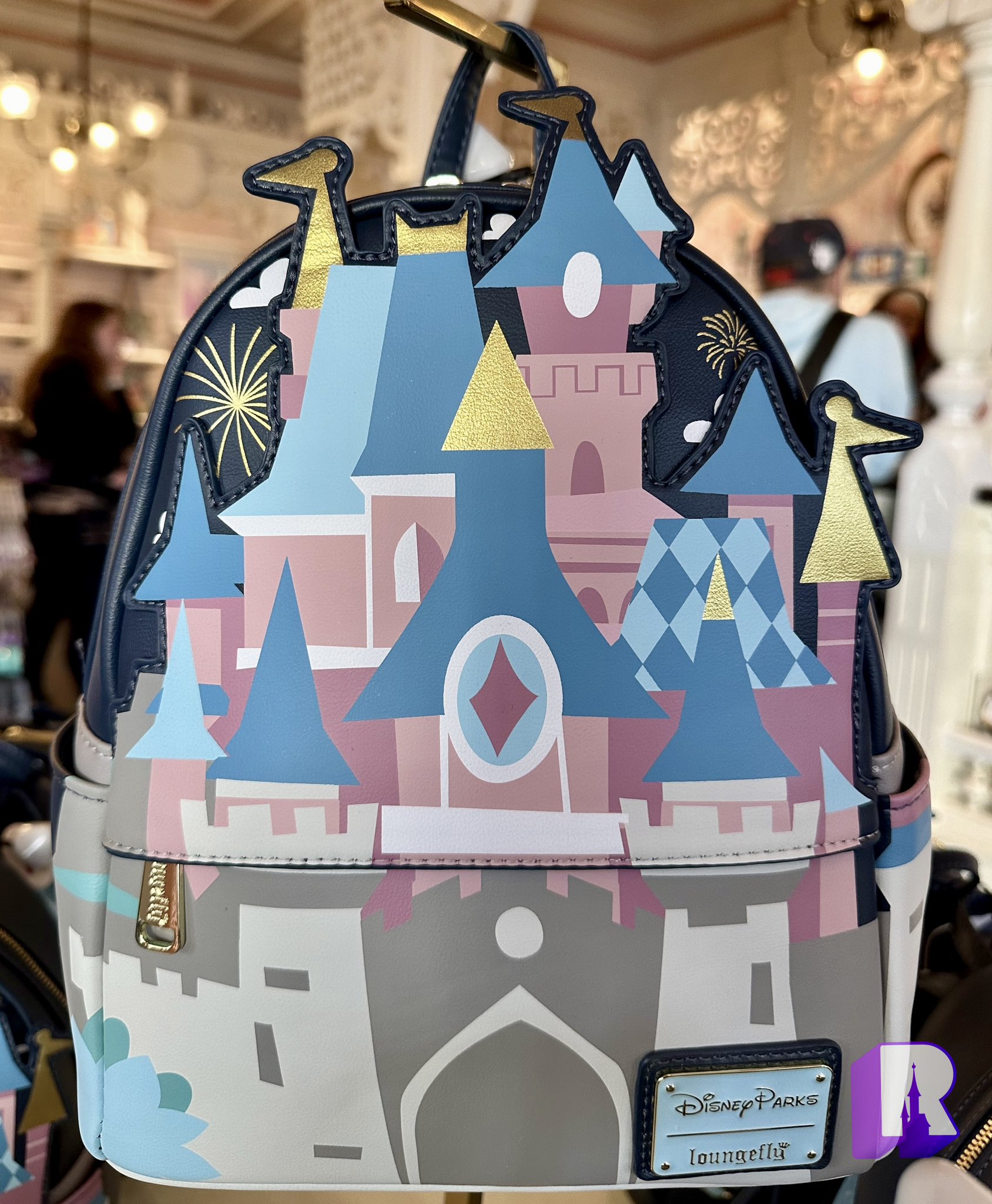 DLP Report X New Disneyland Paris exclusive Sleeping Beauty Castle Loungefly bag on sale today 100 bag organizer sold separately https t BFQWhjOHNS X