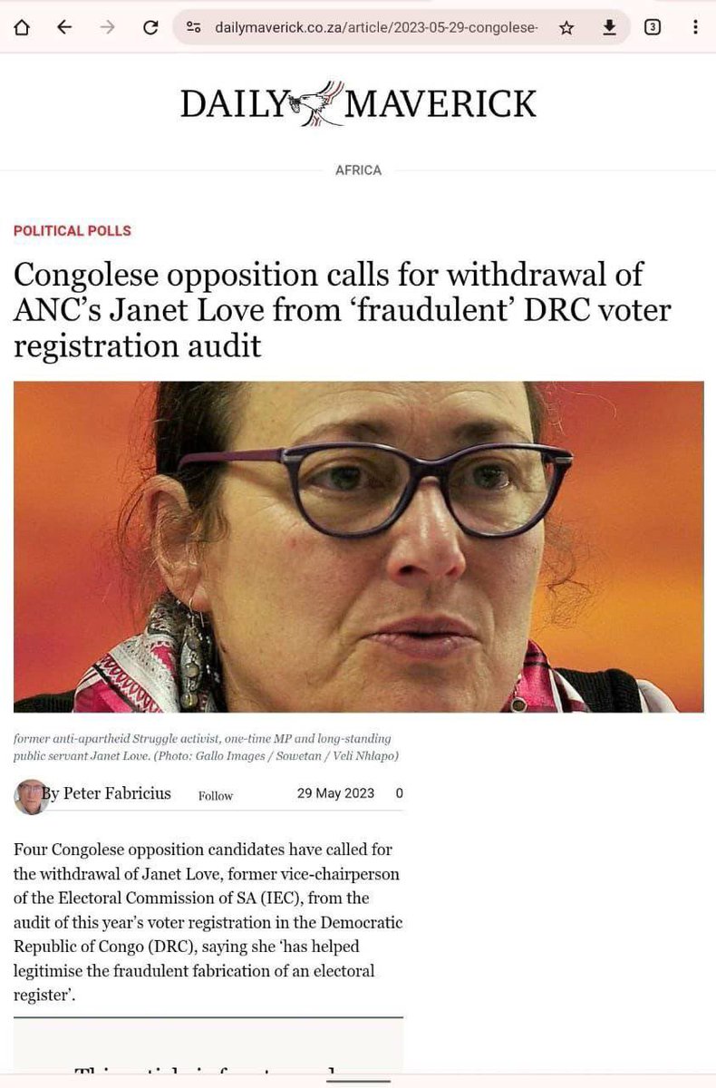 We must stop this person before is to late she’s deployed by Ramaphosa to protect the Anc come 29 May .