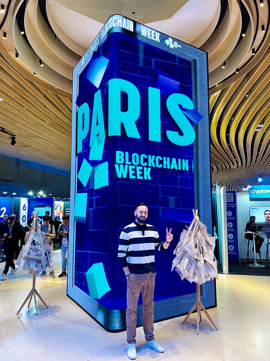 Closing out a very successful #ParisBlockchainWeek and looking forward to the other events we are attending, #ETHDam and #TOKEN2049. We are excited about the potential partnerships originating from this event!