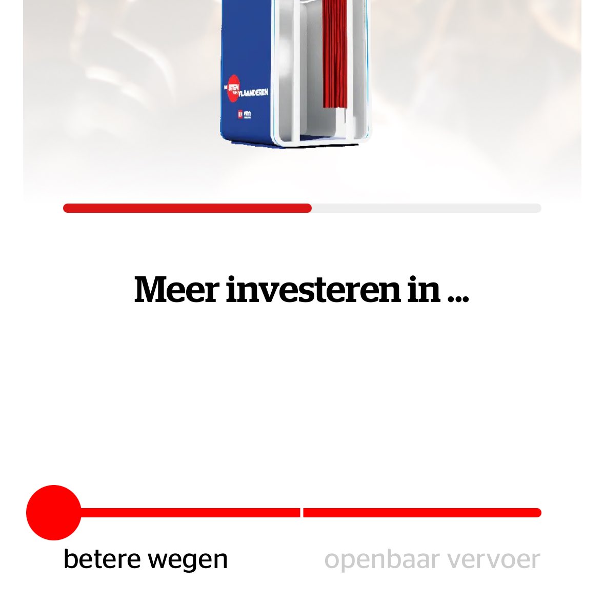 Die stemtesten zijn #schizofreen! 😅Investeren in betere wegen of openbaar vervoer? Wat zou jij kiezen? En wat zou ik gekozen hebben?