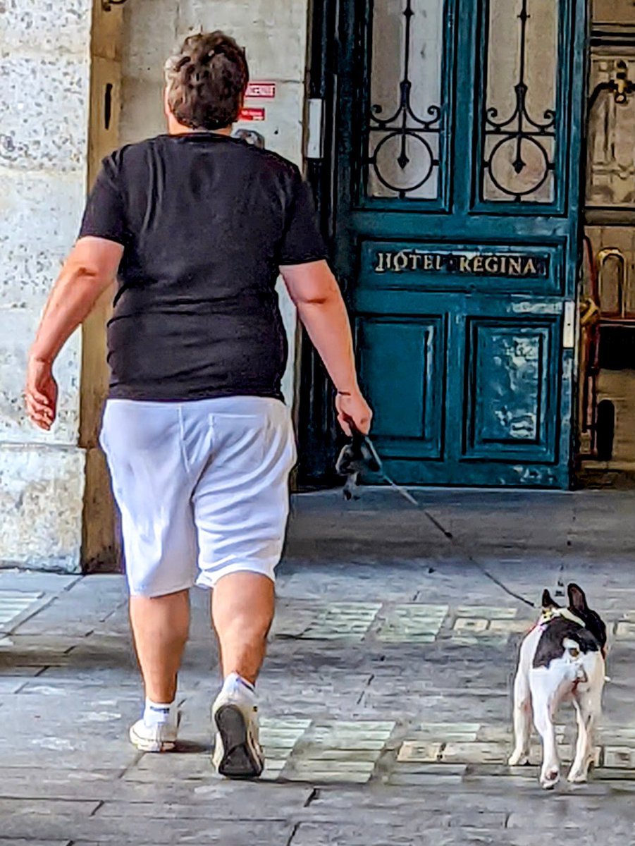 A backward glance. Rue de Rivoli, Paris. 06/07/22