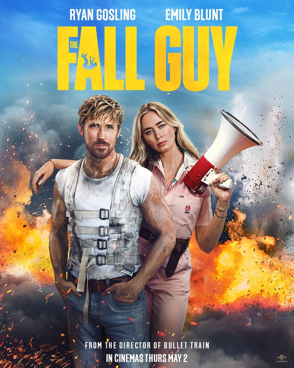 We are now on sale for The Fall Guy. He’s a stuntman, and like everyone in the stunt community, he gets blown up, shot, crashed, thrown through windows and dropped from the highest of heights. What could possibly go right? Book now: buff.ly/3PSKRk0 #PicturedromeCinemas