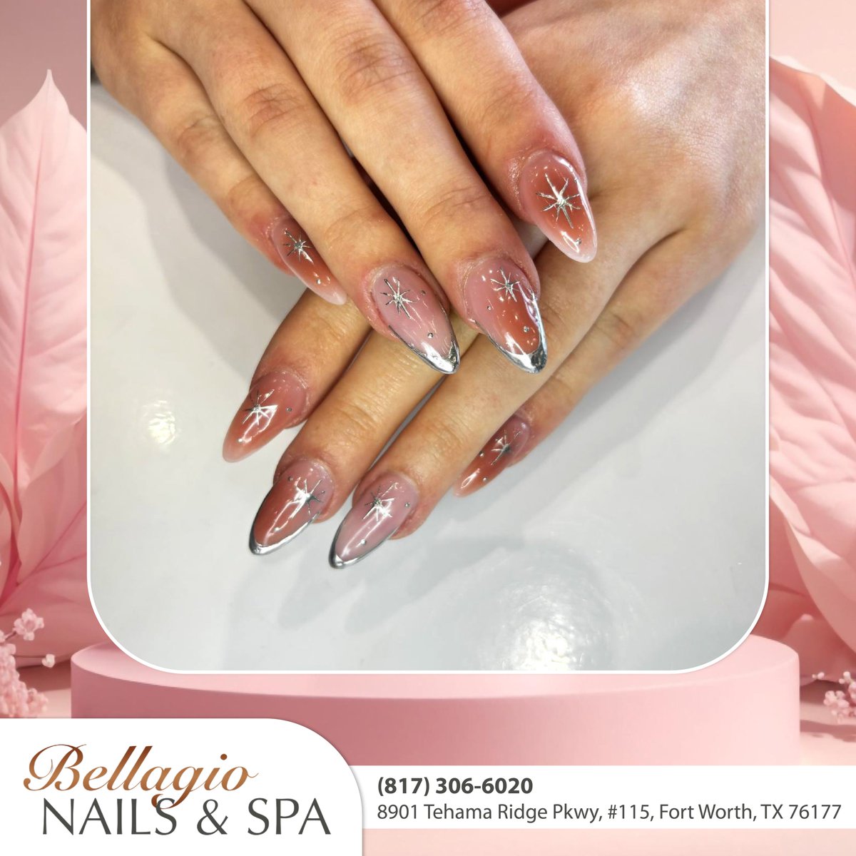 ✨ 𝓣𝓱𝓮 𝓶𝓪𝓰𝓲𝓬 𝓽𝓸𝓾𝓬𝓱 𝓲𝓼 𝓻𝓮𝓪𝓵! ✨
Our expert nail technicians will transform your nails into dazzling works of art.
#bellagionailspa #bellagiotx #bellagionails #bellagiofortworth #nailsalonfortworth #nailsalontx #nail #nailsoftheday #longnails #naildesign