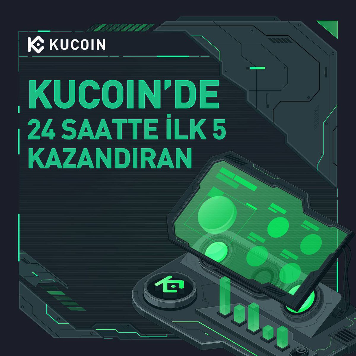 🆙 #KuCoin'de 24 Saatte İlk 5 Kazandıran (11 Nisan 2024) 📉🚀 🔥 #HICLONEX - $0.002512 (+39%) 🔥 $JST - $0.04882 (+24%) 🔥 $SON - $0.0005677 (+22%) 🔥 $BMX - $0.3819 (+22%) 🔥 $AERGO - $0.19037 (+19%)