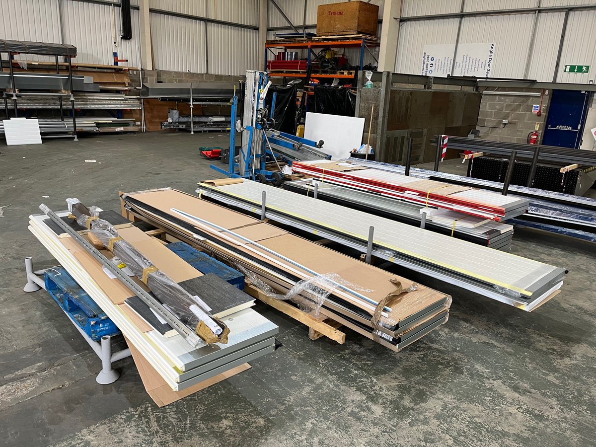 Sectional Door damage from a vehicle? It's more common than you think!

Replacing the impacted individual sections is a great cost effective solution we regularly offer to our customers as an alternative to door replacement, and as you can see we've got quite a few to repair...