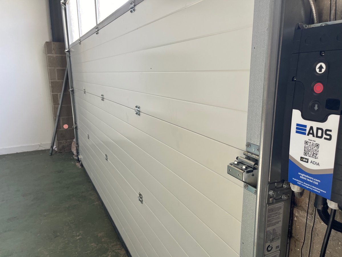 angliadoors's tweet photo. Sectional Door damage from a vehicle? It's more common than you think!

Replacing the impacted individual sections is a great cost effective solution we regularly offer to our customers as an alternative to door replacement, and as you can see we've got quite a few to repair... https://t.co/aqEkbGX8Ja