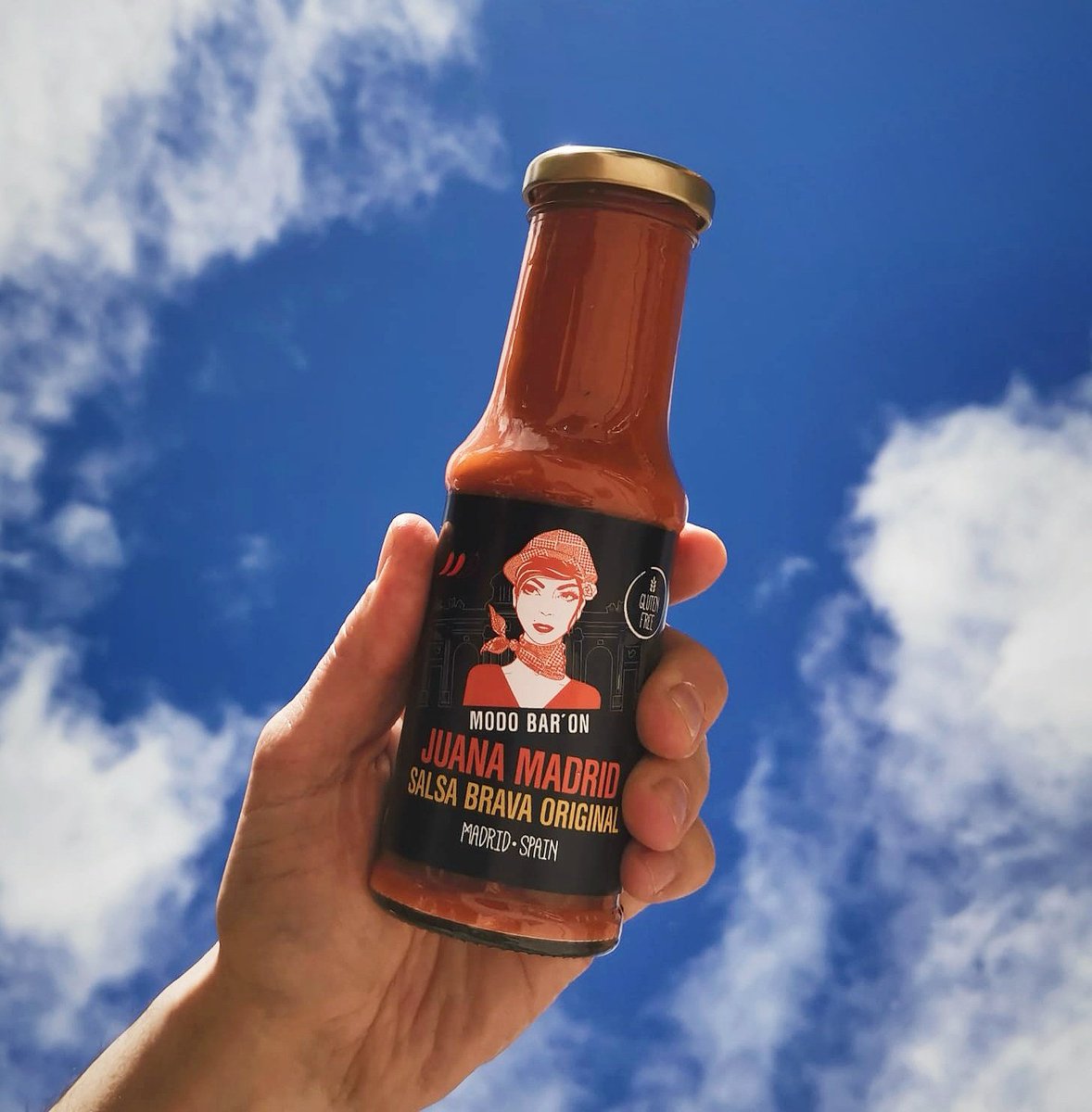 Cielo, con Salsa Brava Juana Madrid estás en tu salsa 😉