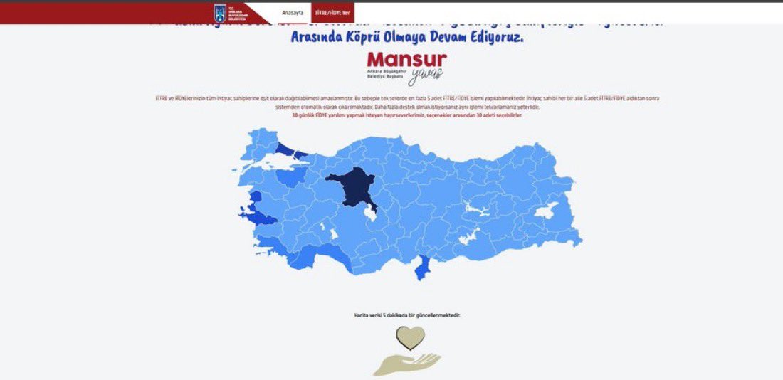 Başkan @mansuryavas06’ın başlattığı “Fitre Ver” ve “Fidye Ver” kampanyası büyük bir dayanışmaya imza attı. Türkiye’den ve yurtdışından katılan; ✅ 17 bin 600 hayırsever, ✅ 21 milyon 347 bin 832 lira bağışta bulunarak, ✅ 24 bin 200 ihtiyaç sahibi aileye ulaşılmasını sağladı.
