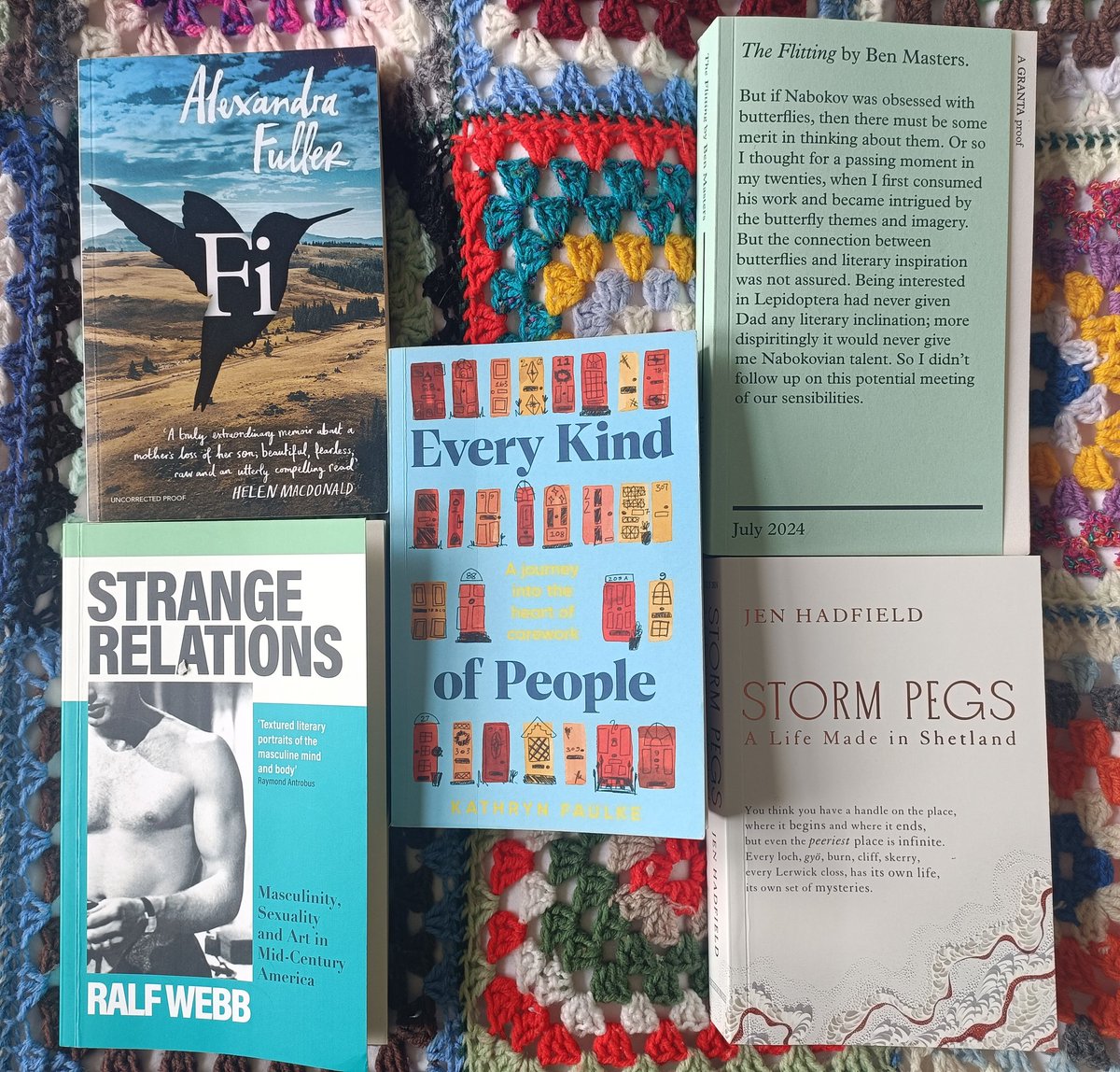 My @thebookseller #nonfiction Editor's Choices for July are books by Alexandra Fuller @hadfield_jen @LondonMudlark Ben Masters @xeviemuir Kathryn Faulke @loco_mote & Mina Smallman ( a few proofs missing)