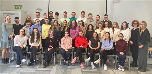 Last day of lectures for our final year BSc. Physiotherapy students @RCSI_Physio. Best of luck to you all in your final exams @RCSI_Irl and hopefully some well earned rest before job hunting begins!