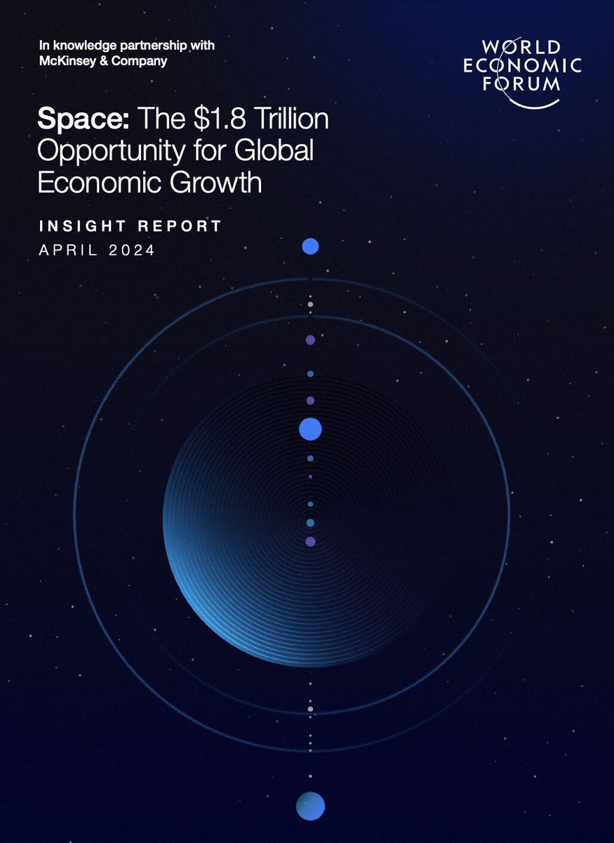 🌠The opportunity to invest in our #space #infrastructure and #economy is NOW. #Europe has the means to be a top space player: our 🌐#internationalcooperation is a superpower that we uniquely mastered. Acting European takes courage. But it's our future. weforum.org/publications/s…