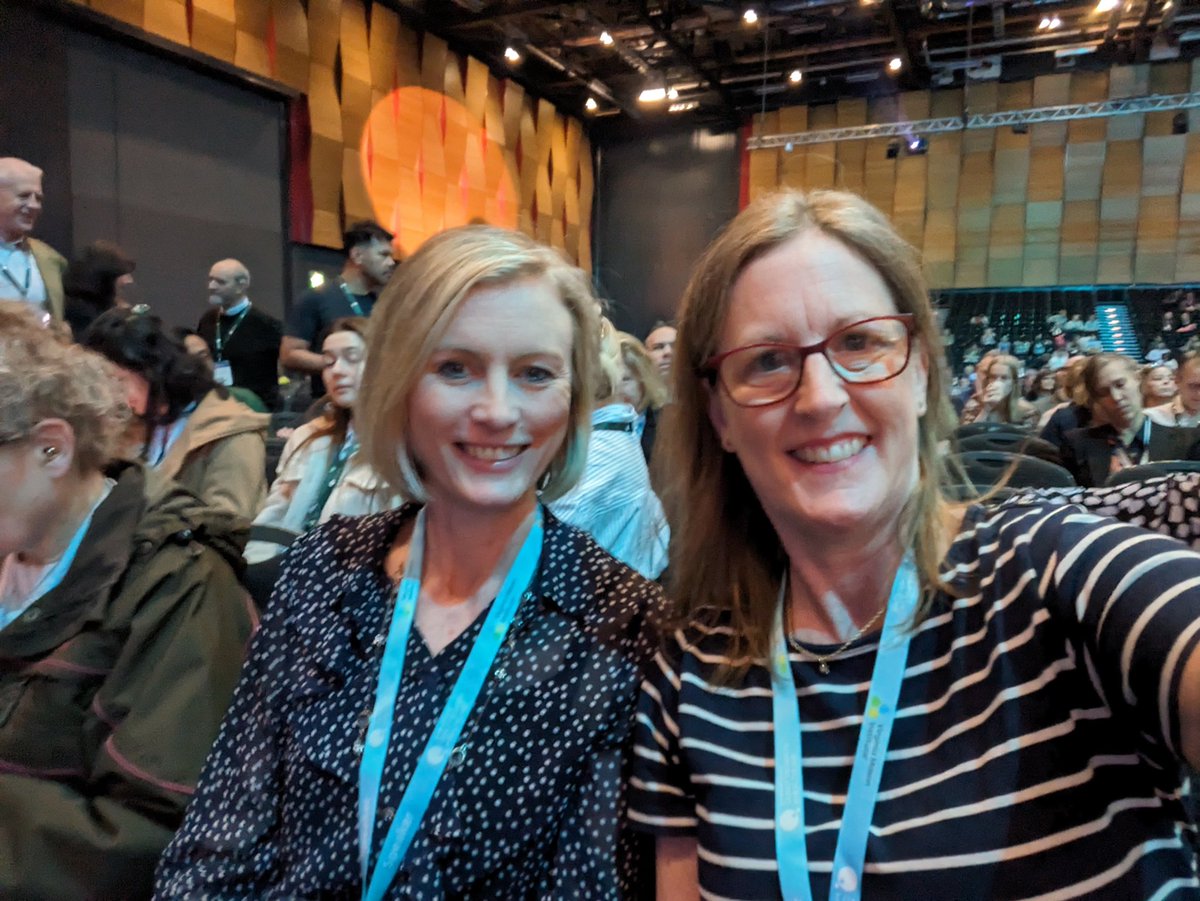 Finally caught up with the powerhouse that is @clairehsnyman @QualityForum So much passion about what matters to you and personalised care. Importance of embedded strategic co-production and partnership at the very top of health