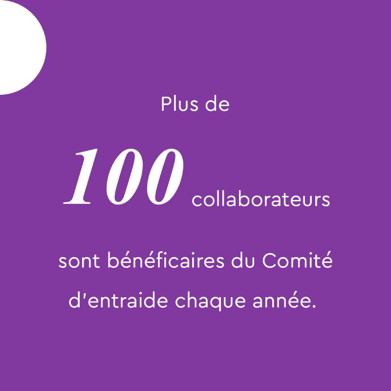 En 1969, l'Entreprise Francis Bouygues fonde le comité d'entraide. Encore actif aujourd'hui, il vise à soutenir financièrement les collaborateurs adhérents rencontrant une difficulté. 🤝 Chez Bouygues, nous croyons que l'entreprise est en premier lieu une aventure humaine.