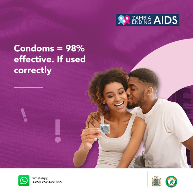 ZmEndingAIDS's tweet photo. Condoms = Effective! When used right, they're about 98% effective in preventing pregnancy and STIs during intercourse. But, proper use is key! 💡👫 
#StayProtected #ImInControl https://t.co/wQIddt6dej