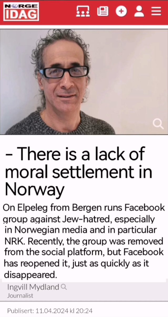 The main point from my interview with 'Norway today' is the last few words:

🔸Zionism began as a national decolonizing movement in 139 B.C. and it came into being in 1897 A.D.
🔸 The Palestinians began their national decolonizing movement in 1964.

There is not one single…