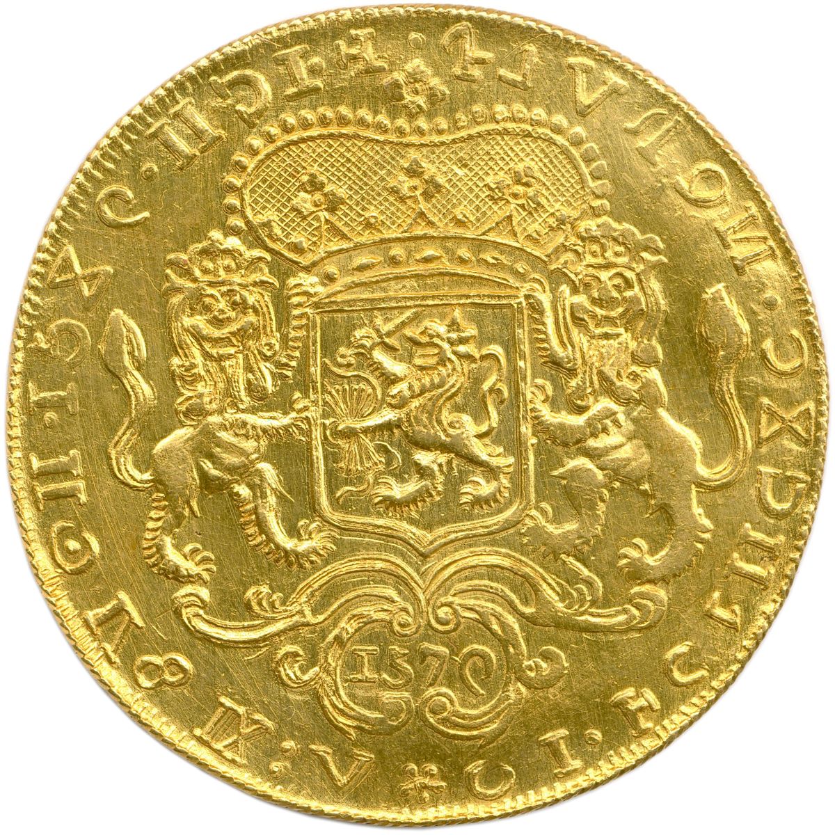 🪙 Les plus belles envolées reviennent au lot 85, une pièce d'hommage de dix louis d’or pour le roi Louis XIII adjugée à 156 000 €, et au lot 156, un étonnant double-ducaton en or du type de la Compagnie des Indes néerlandaises, cédé pour 41 600 €.